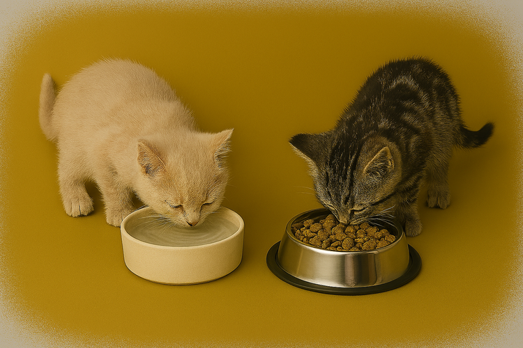 Kat - Voeding- en drinkbakken